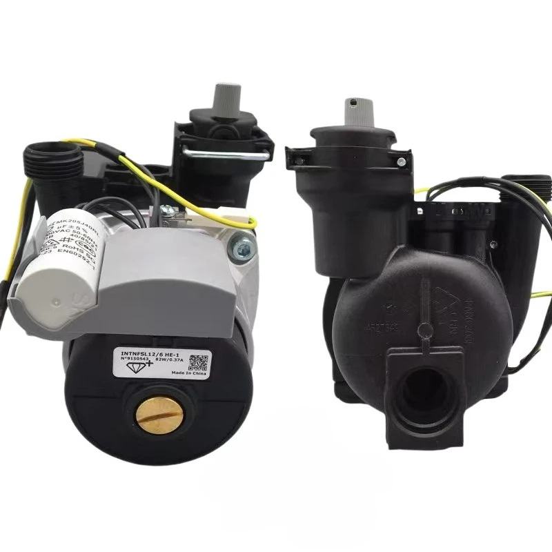 Wall-Mounted 82W External Capacitor Gas Boiler Water Pump Booster Circulation Shield Pump for Heating Systems