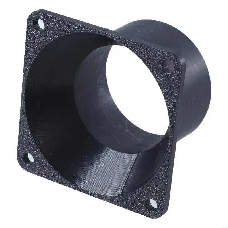 38/40/42mm Duct Connector Plastic Straight Pipe Flanges Ventilation Ducting Connector for Heating Cooling Ventilation