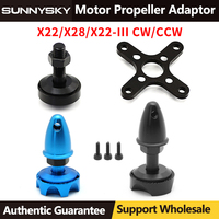 4 Sets SUNNYSKY X2212 X2216 X2814 X2820 X2826 Brushless Motor Prop Holder Propeller Cap Nut Adaptor CW CCW RC Airplane Parts