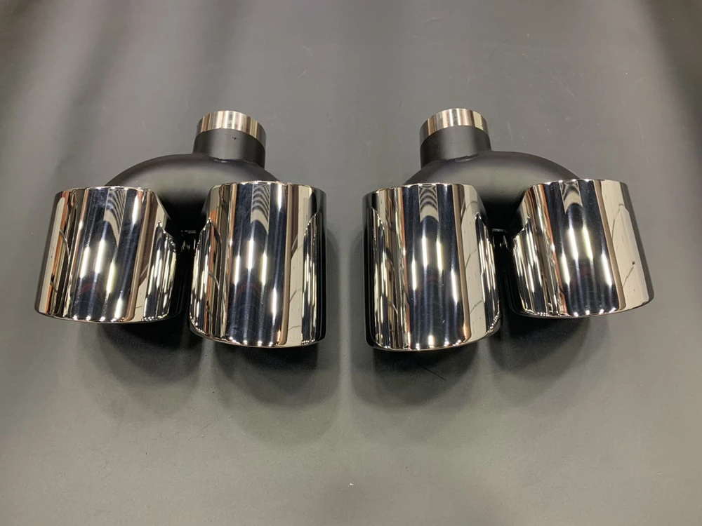 

Exhaust Muffler Tip Pipe Car Rear Air Outlet Vent Exhause Tailpipe For BMW X3 G01 X4 G02 2018 2019 2020