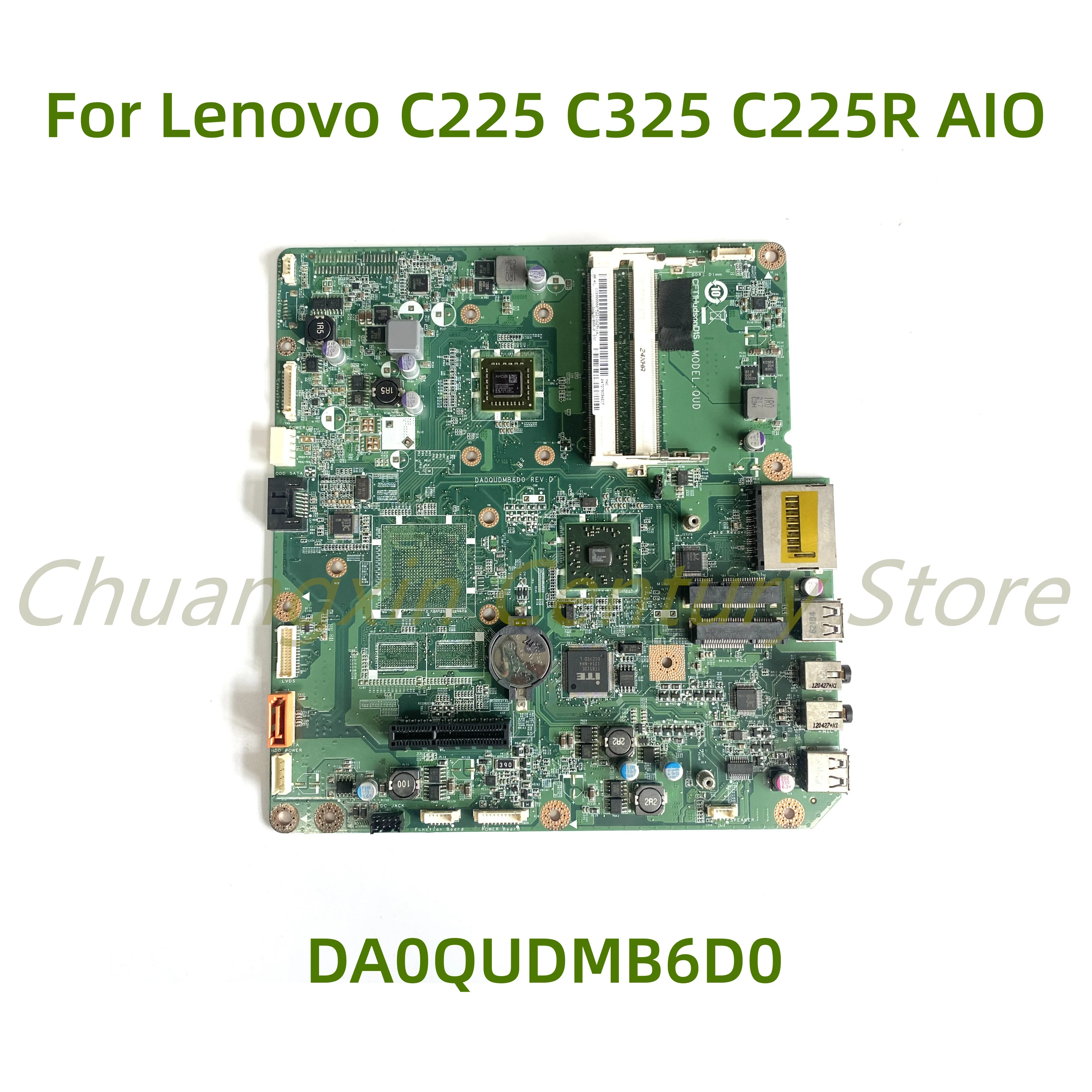 

Suitable for Lenovo C225 C325 C225R AIO laptop motherboard DA0QUDMB6D0 with CPU EME450 100% Tested Full Work