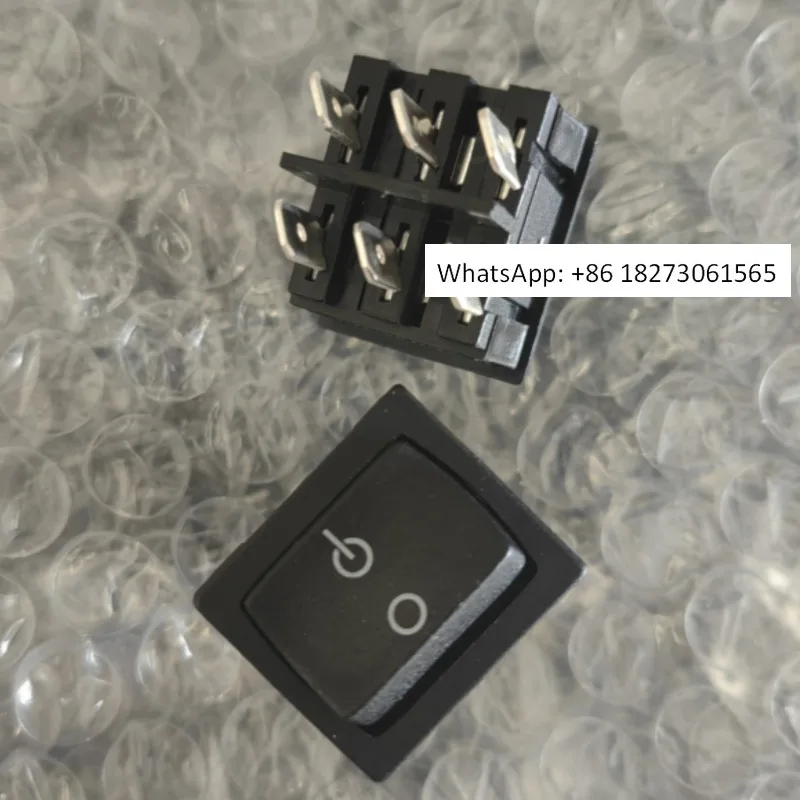 1PCS  H8660VBAAT boat shaped rocker switch with switch identification DPDT 250V10A