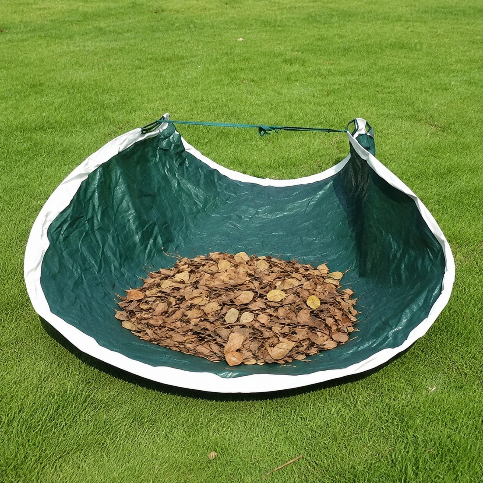 Foldable Outdoor Garden Leaf Collector Portable Garden Debris Tarp Yard Waste Removal Tarp Collapsible
