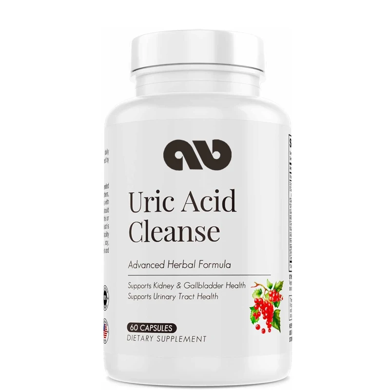 

Uric acid cleansing - supports kidney, liver, gallbladder, and urinary tract health, premium herbal formula -60 capsules