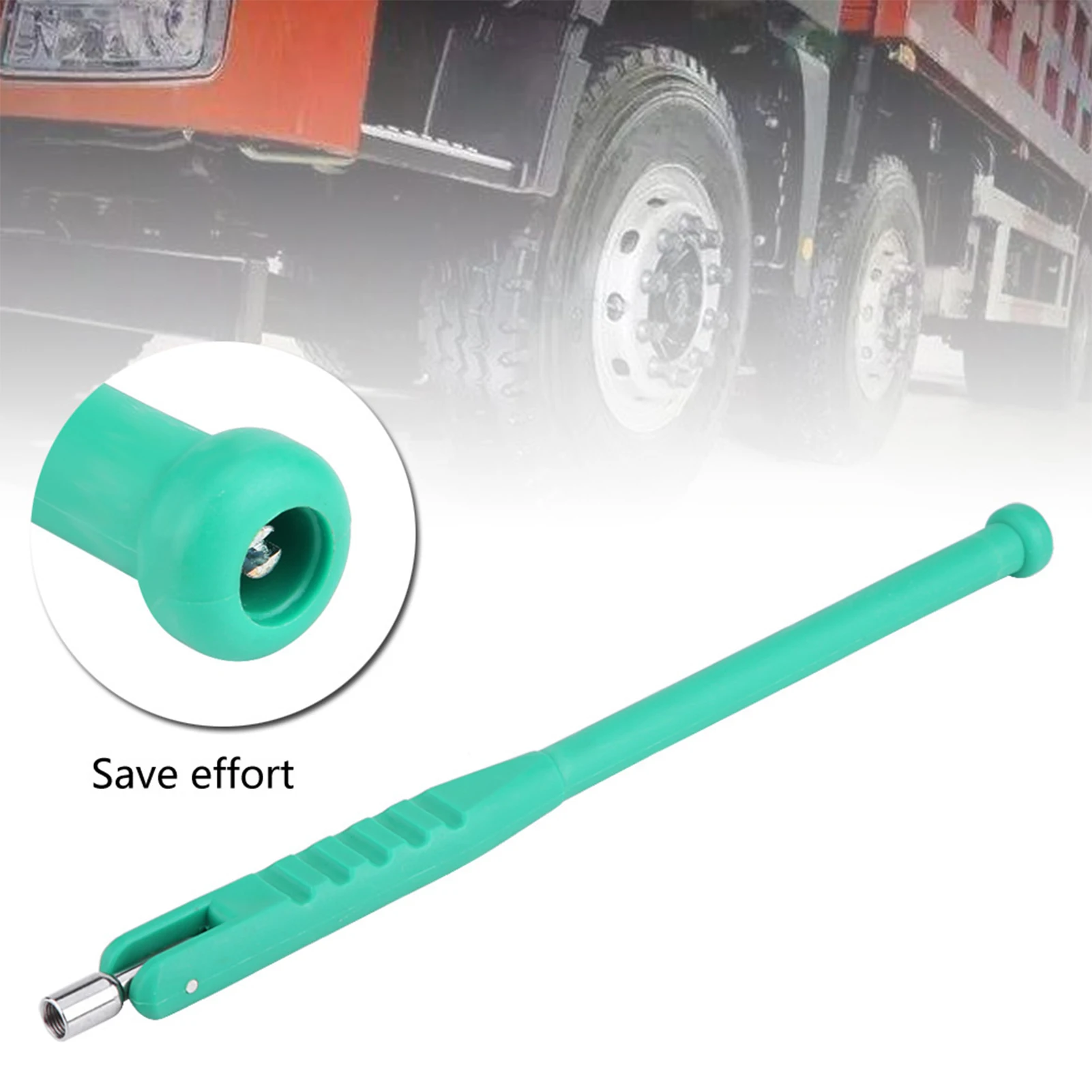 No Scratch Green Tire Valve Stem Puller Rod Tool With Valve Core Tool Built In