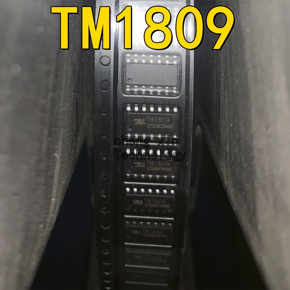 

TM1809 10-50 шт./лот, новый и оригинальный шелкография: 1809 чип светодиодного драйвера TM180 SOP-14