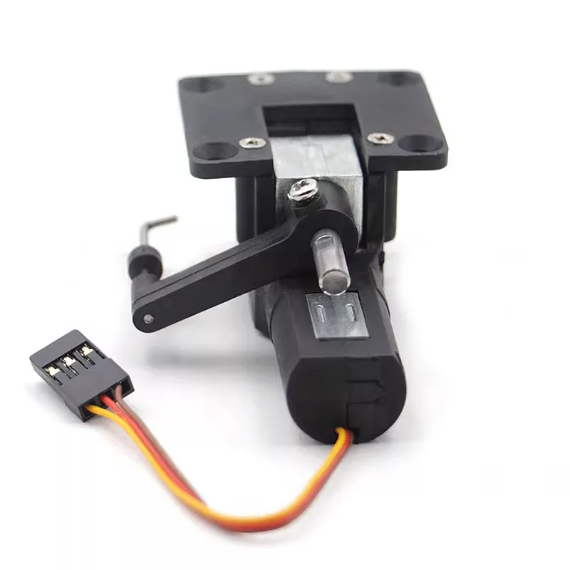 40g Worm-type Electric Retractable Landing Gear, Metal Slider, Directly Connected To The Servo Channel for Use