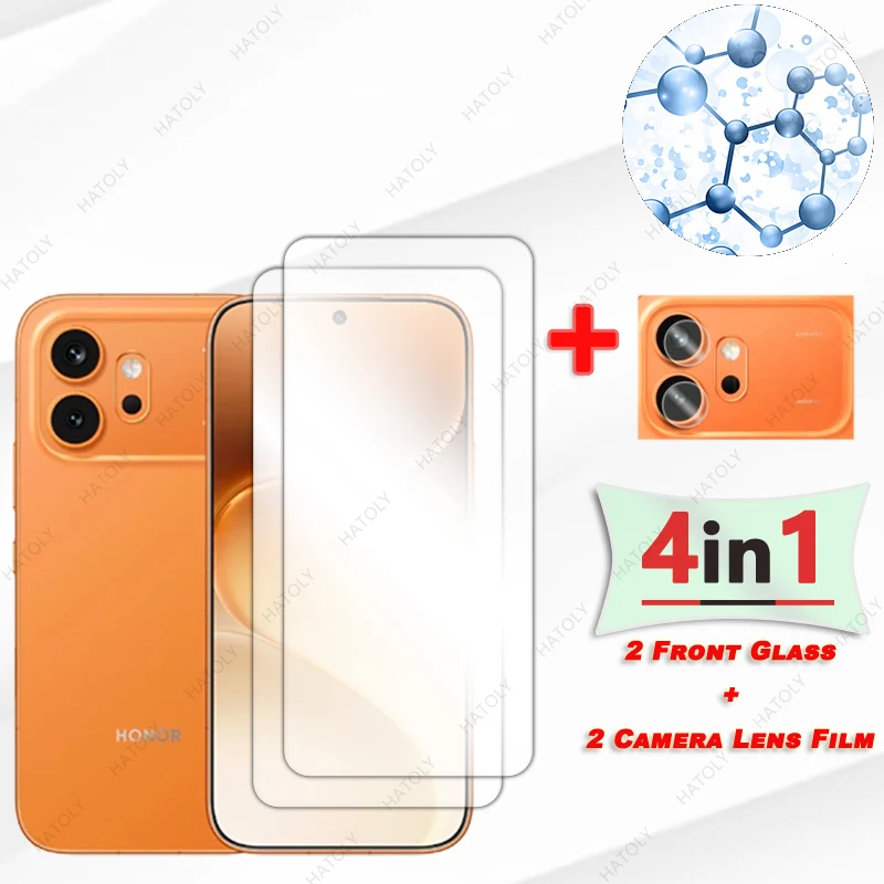 

For Honor 600 Global Glass Screen Protector For Honor 600 5G Global Front Glass HD Clear Protective Film Camera Lens Protector