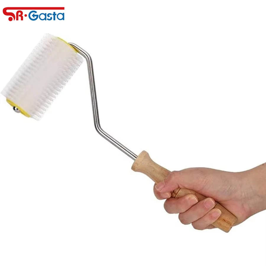 Plastic Propolis collector with Wooden Handle Propolis Extractor Bee Honey Comb Beekeeping Uncapping Tools