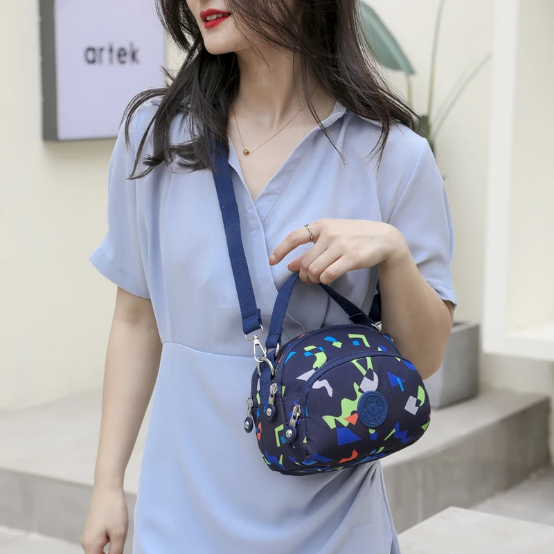 Women Small Messenger Bags Clutch Female Handbags Three Zipper Main Bag Woman Brands Designer Shoulder Crossbody Bag sac a main