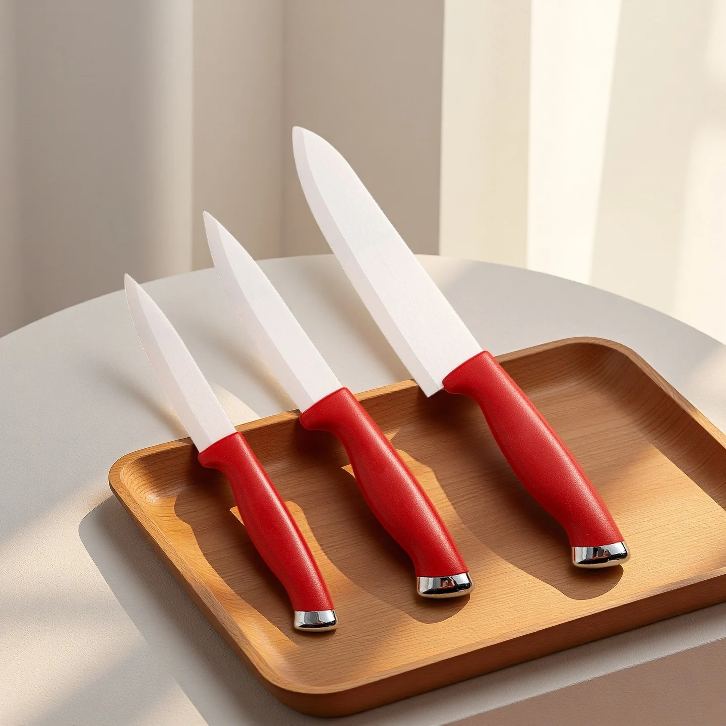 Ceramic Knife 4 5 6 Inch Knives Kitchen Set White Blade Chef Utility Paring Vegetable Slicing Ceramic Knives Kitchen Accessories