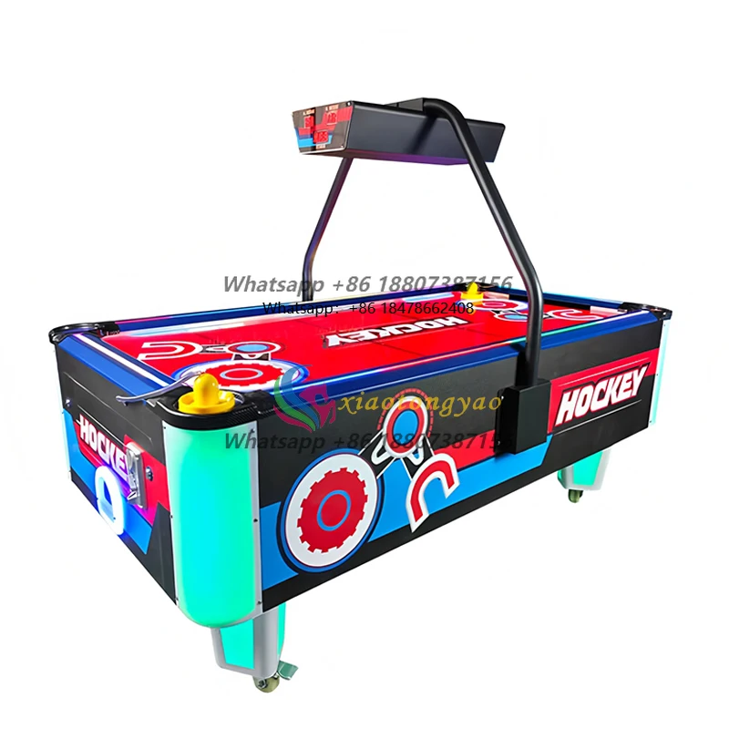 

Coin Operated Mini Air Hockey Arcade Amusement Machine with 1 Year Warranty for Kids