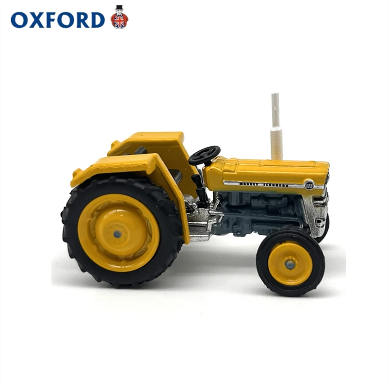 Diecast OXFORD 1:76 escala Macy Ferguson Tractor ingeniería coche en miniatura de aleación juguete coleccionable regalo recuerdo adorno de exhibición
