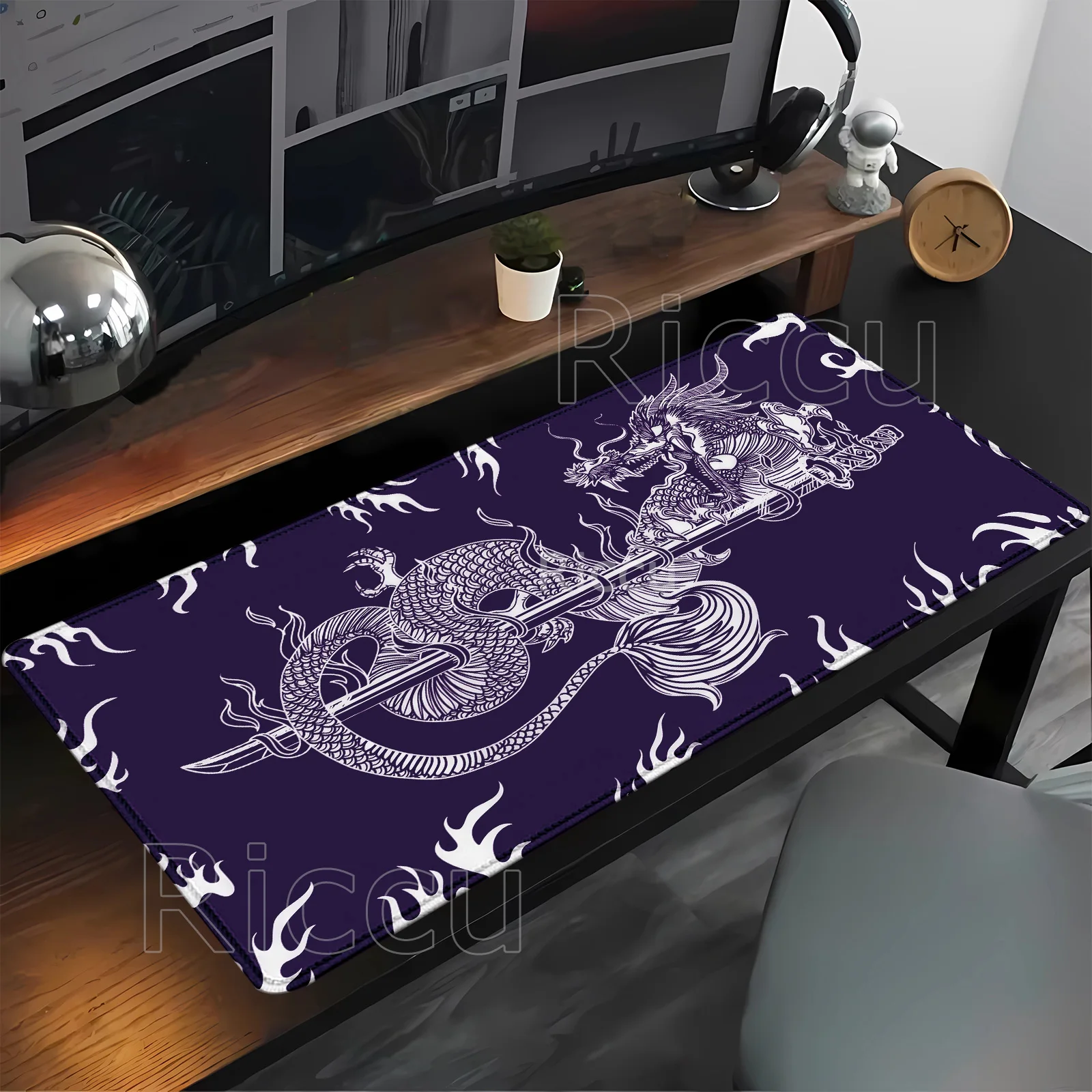 

Japanese dragon Mouse Pad Large Office Mouse Mats Xxl Gamer Rug Desk Mat Accessories Table Pads Extended Long Carpet Mousepad