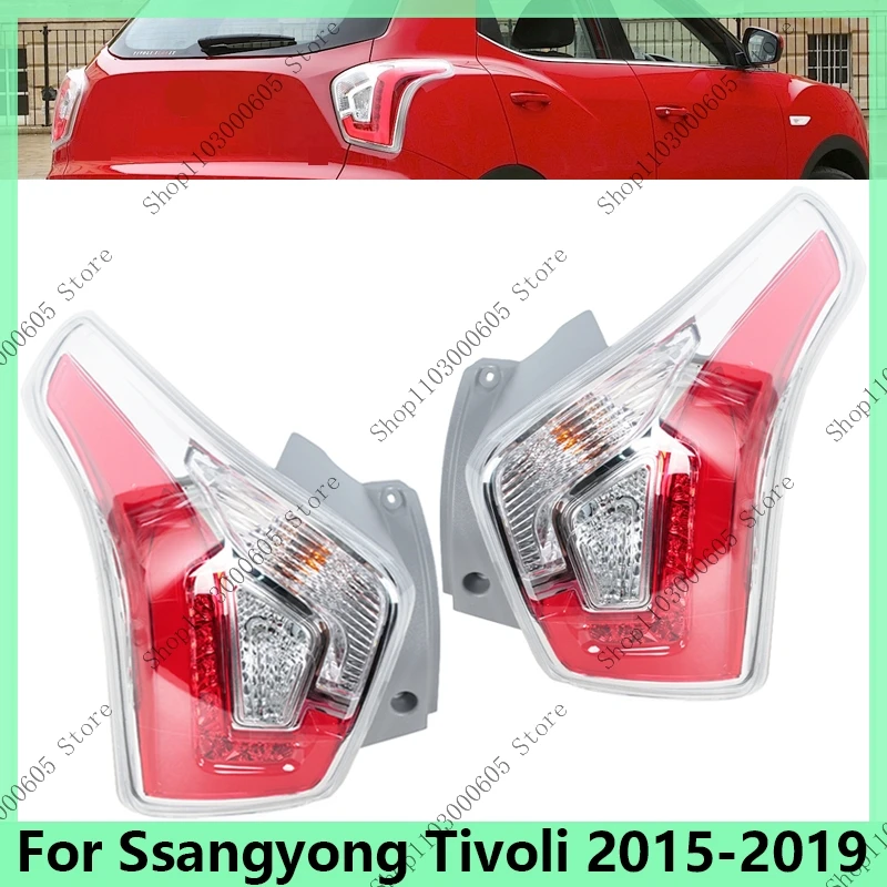 

For Ssangyong TIVOLI 2015~2019 Car Taillight Accessorie Rear Taillamp Brake Light Reversing Light 83602-35000/83601-35000