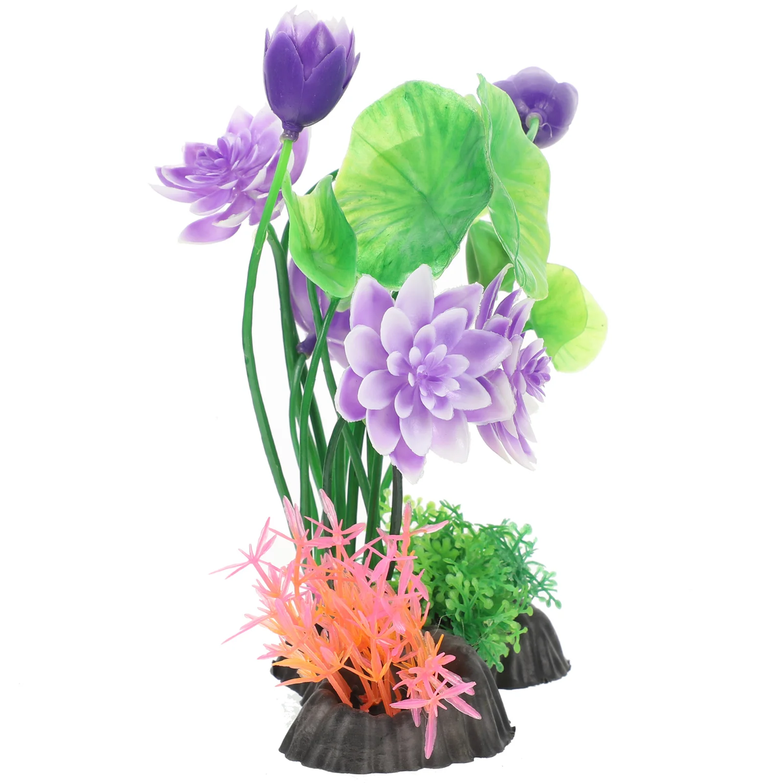 

Replaceable Aquarium Decor Artificial Plants for Fish Tank Realistic Textured Details Safe to Use Fish Tank Plants