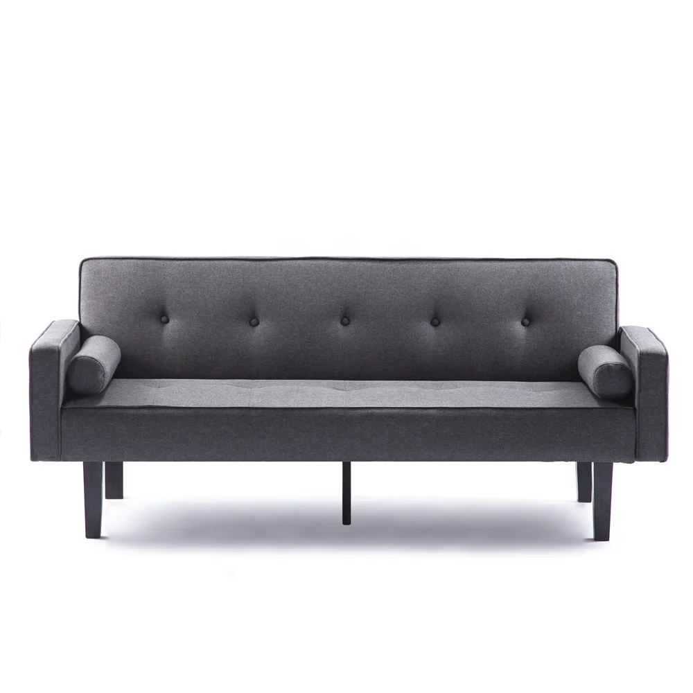 

Adjustable yellow sleeping sofa convertible living room apartment futon sofa cum office furniture bed