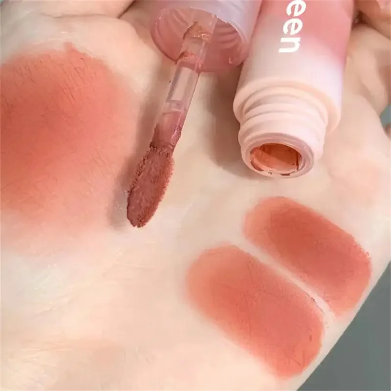 Rose Roodbruine Vlek Lipgloss Waterdicht Langdurig Gemakkelijk Te Dragen Fluwelen Lip Modder Herfst/Winter Sfeer Koreaanse Make-Up Lip Tint