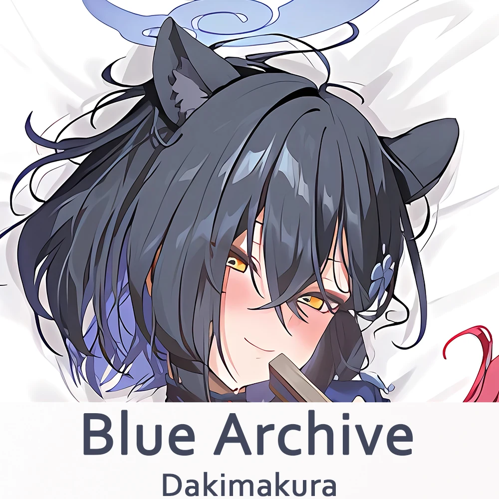 

Blue Archive Dakimakura 2WAY Hugging Body Pillow Case Anime Pillow Cushion Cover