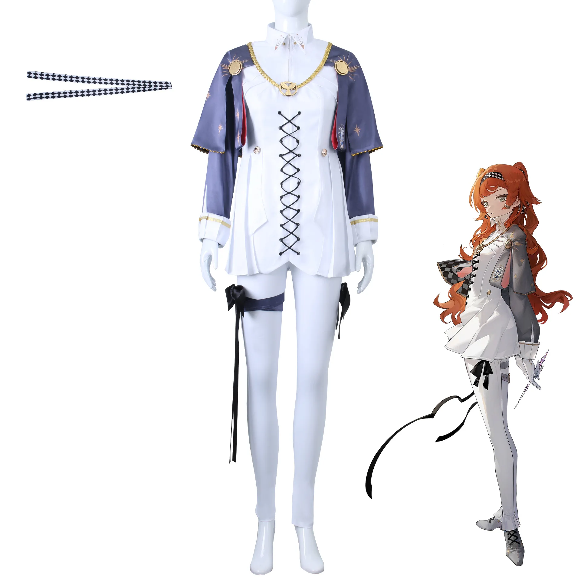 

Back To The Future 1999 Fourteen-line Poem Cosplay Costume Game Cosplay Women's Everyday Wear Complete Set Of Clothing
