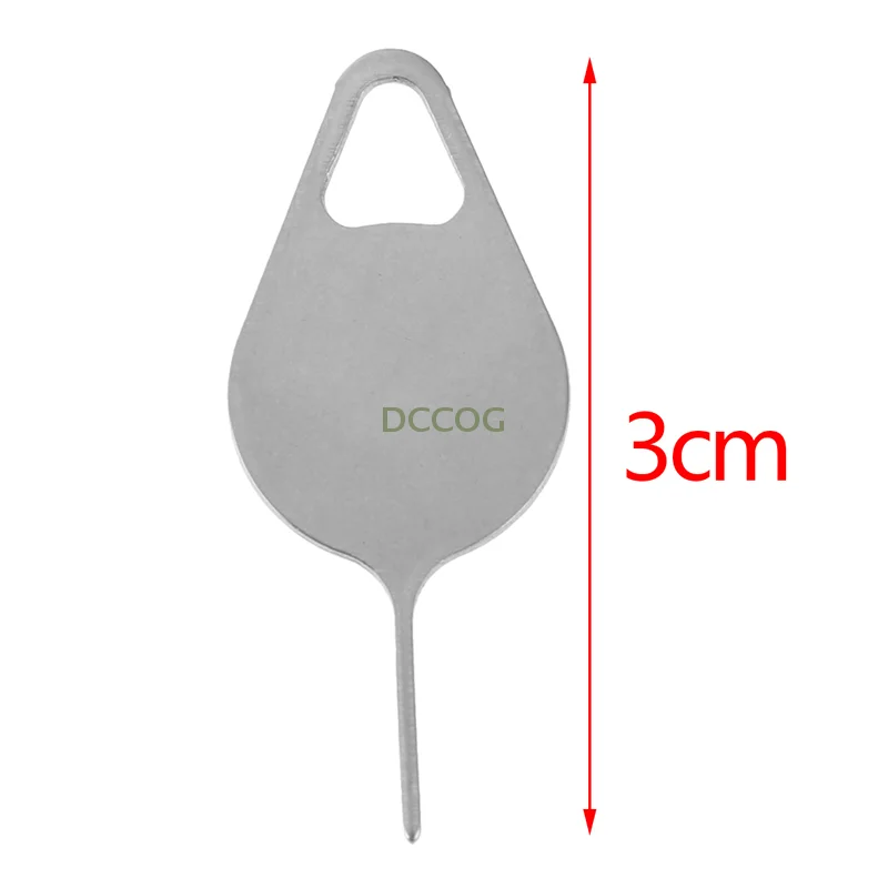 3pcs/set Sim Card Tray Removal Eject Pin Key Tool Stainless Needle for Phone