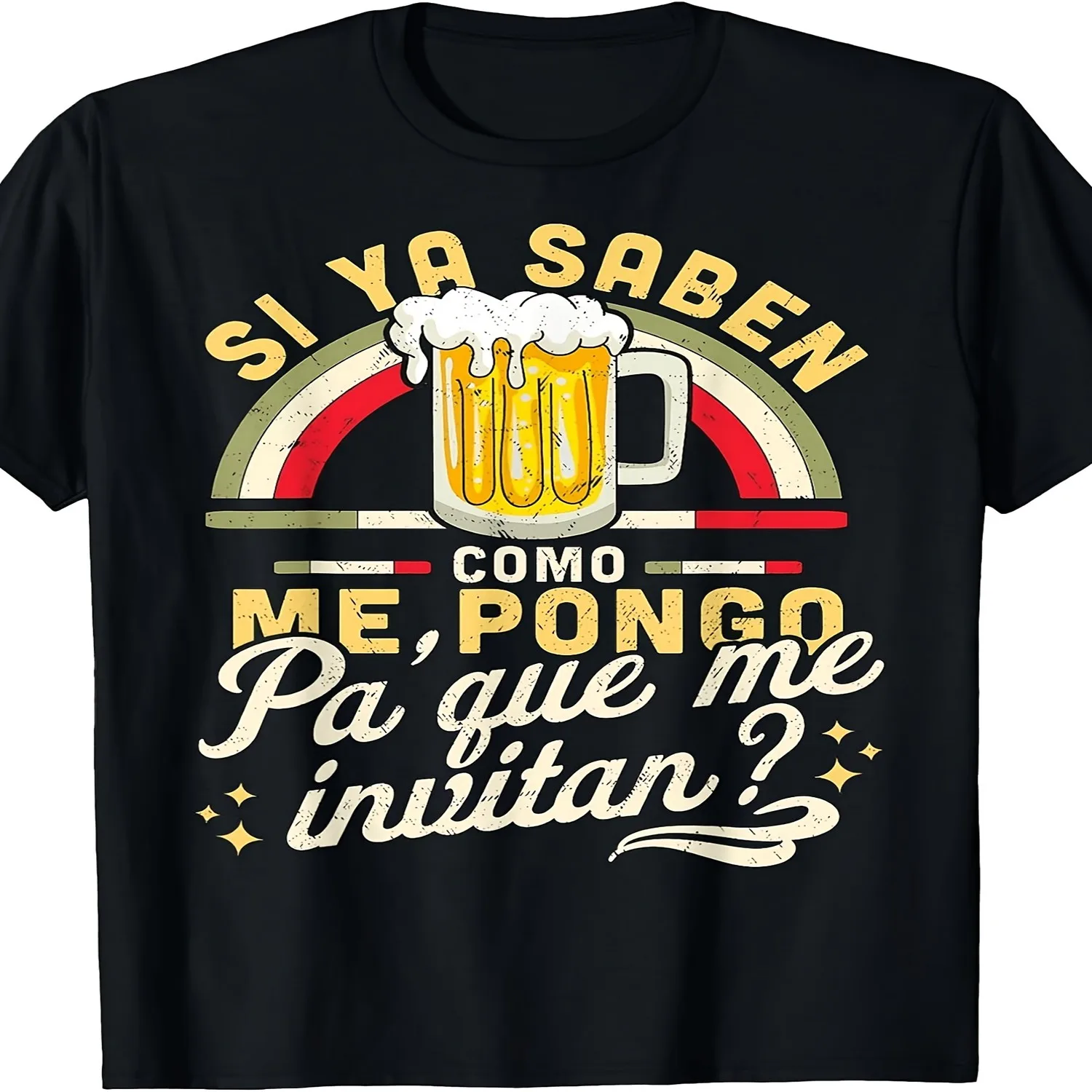 Funny Mexican Phrase T-Shirt Retro Spanish Saying 