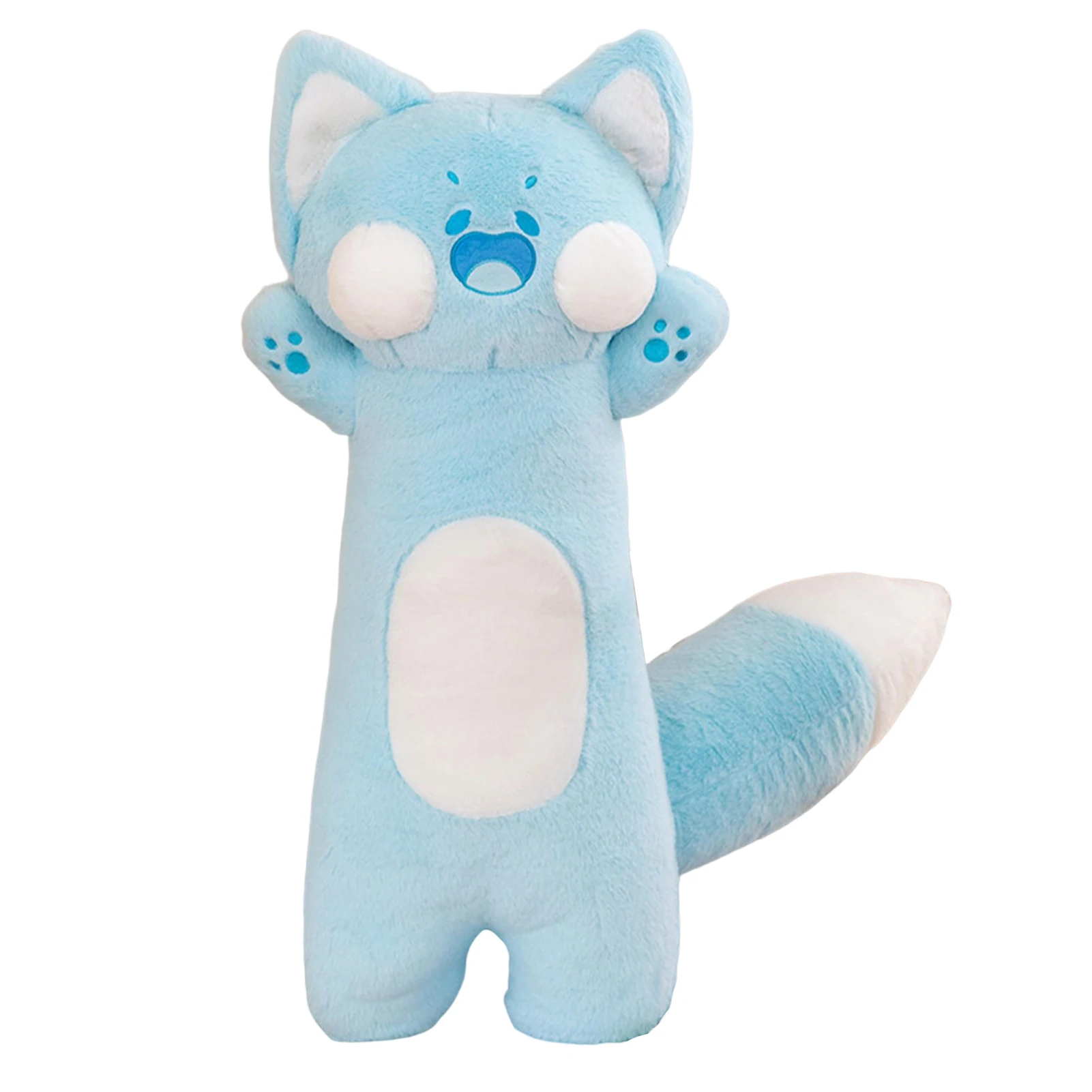 Kids Long Stuffed Pillow Dudu Cat Plush Toy Lovely High-quality Plush Doll for Baby Accompany Sleep Toy