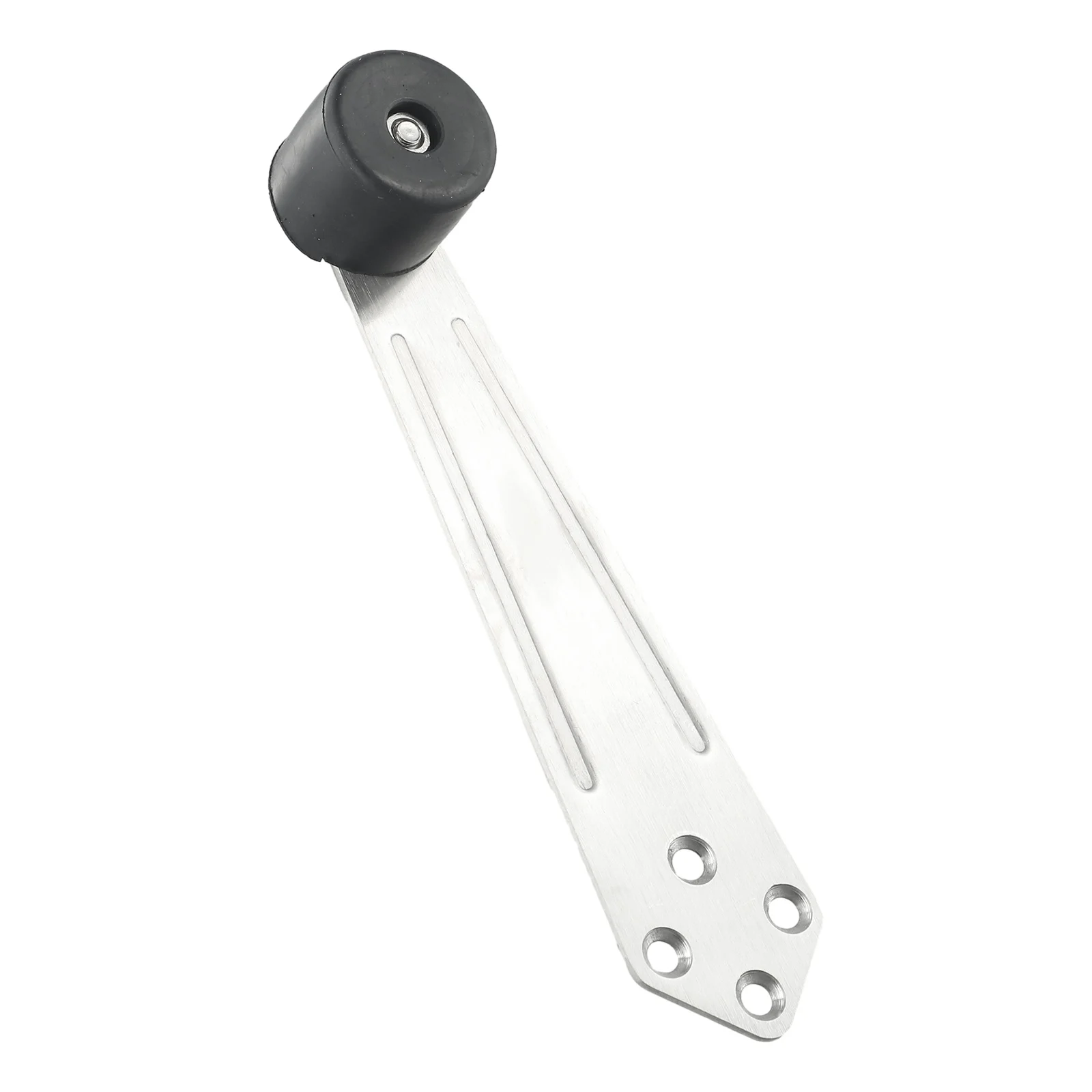 Buffer Door Stop Mute 90 Degree Silver Stainless Steel 304 With Screws All Kinds Of Metal Doors For Wooden Door