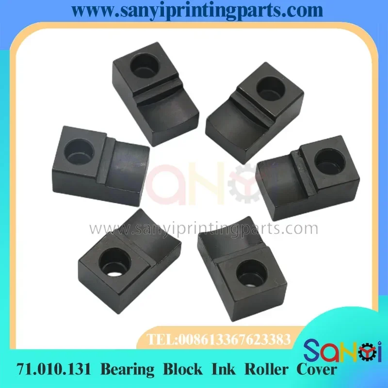

6 шт. 71.010.131 Пресс-блок подшипников Крышка чернильного валика 32x20x16 мм Фиксатор для печать Heidelberg SM52 SM74 SM102 CD102