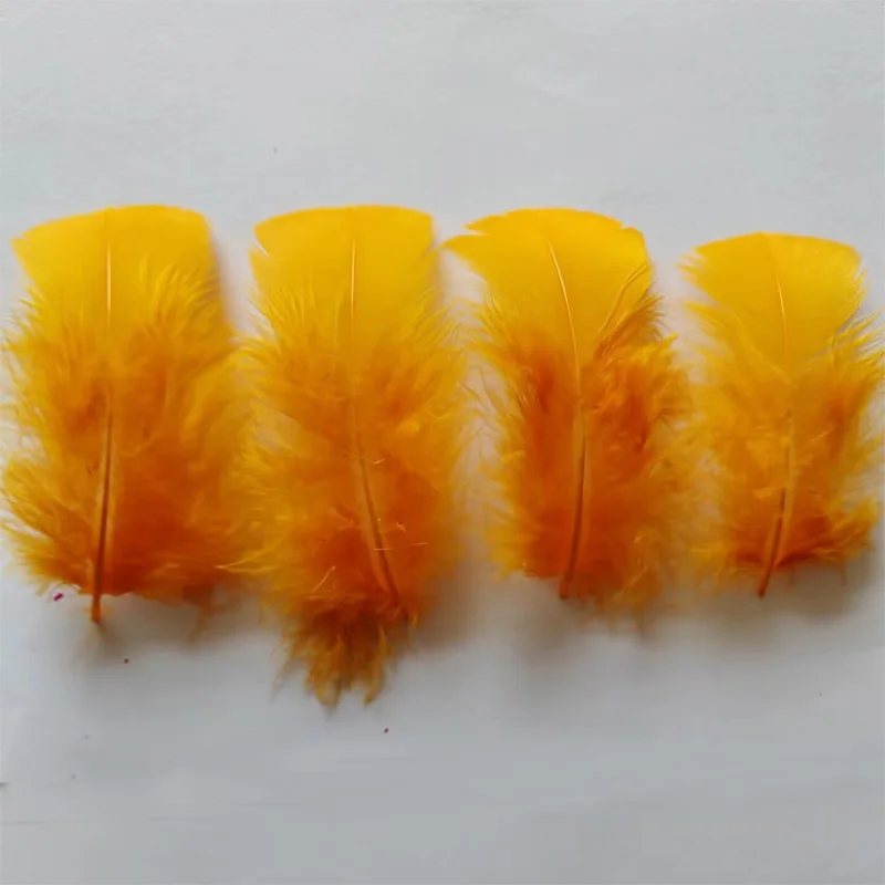 500PCS/LOT 7-10cm Natural Multicolor TURKEY PLUMAGE FEATHERS,Loose Turkey T-Base Plumage Feathers,Plumas Para Manualidades