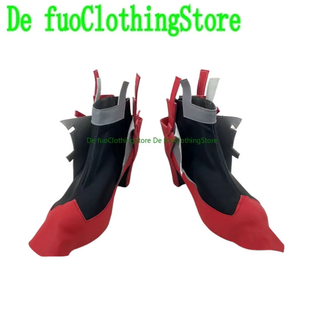 

DefuoClothing Azur Lane Jiang Feng Cosplay Shoes Anime Convention Anime Games Halloween Costumes Party Props Shoes