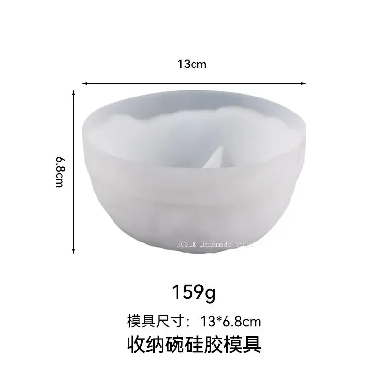 Round Candle Jar Silicone Molds Diy Jewelry  Bowl Epoxy Mould Candle Tray Mould Cement Flower Pot Gypsum Mold Baby mold Jesus