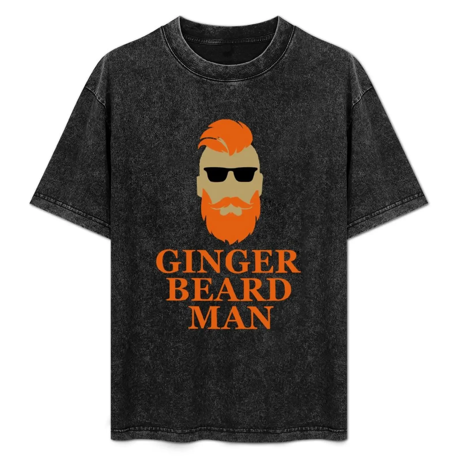 

ginger beard man T-Shirt luxury t-shirt Personalized t-shirt rapper graphic tees sweat t shirts for men