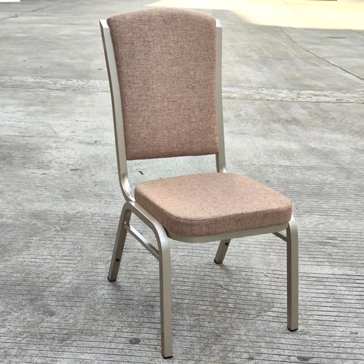 Direct selling hotel banquet chairs, wedding clubs, venues, restaurants, aluminum chairs, backrests, soft upholstered chairs, ou