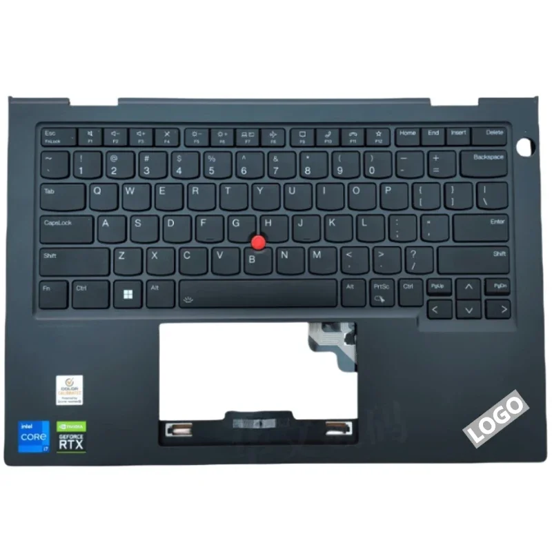 Imagem -02 - Laptop Palmrest Original para Thinkpad Neo 14 14 Top Case Tampa Superior com Teclado Eua Novo