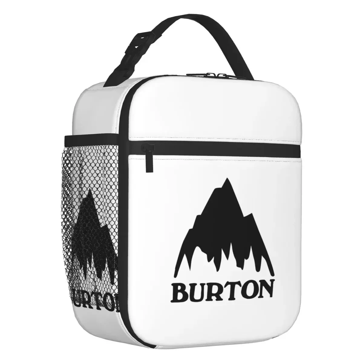 B-Burtons Snowboard Ski Insulated Lunch Bag for Outdoor Picnic Leakproof Cooler Thermal Bento Box Women Children