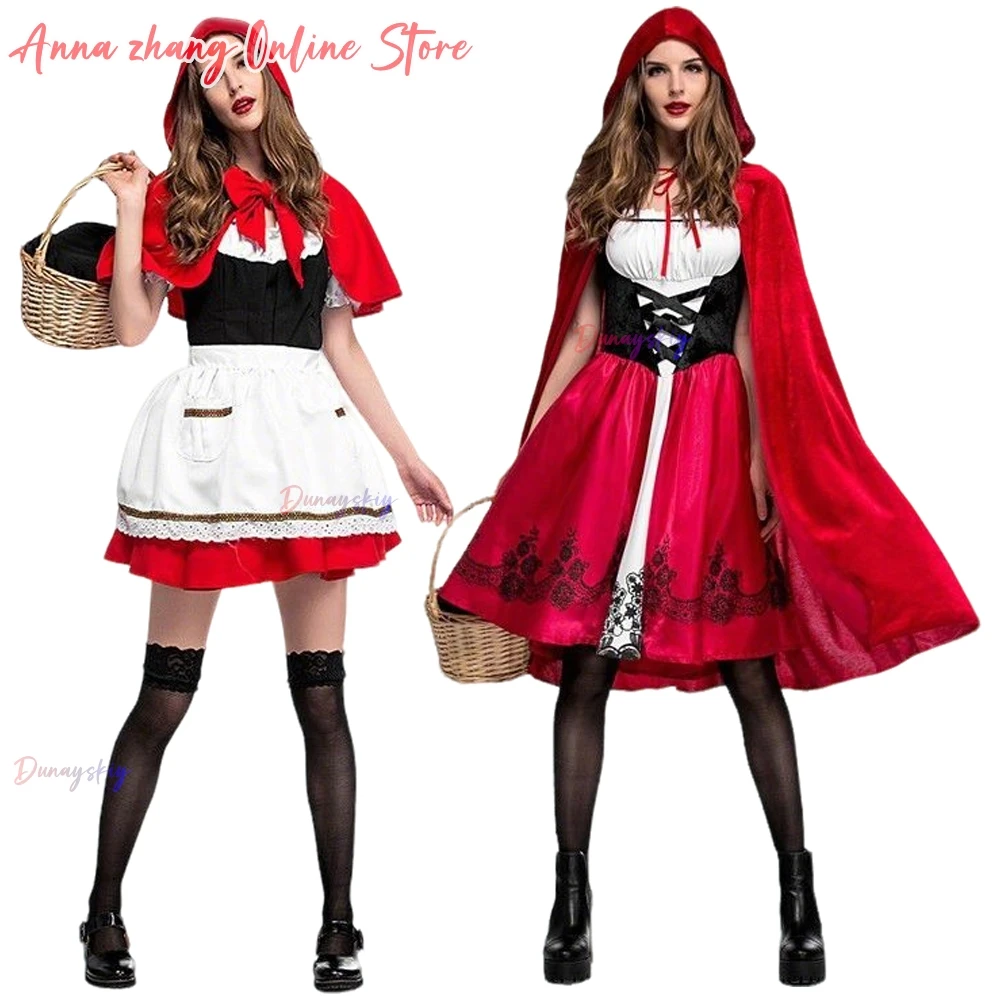 

Halloween Little Red Riding Hood Cosplay 코스프레 의상 Girls Personality Cosplay Game Uniform Halloween Stage Performance Clothing