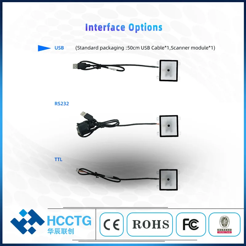 Módulo 2D de megapíxeles integrado HS-206H3