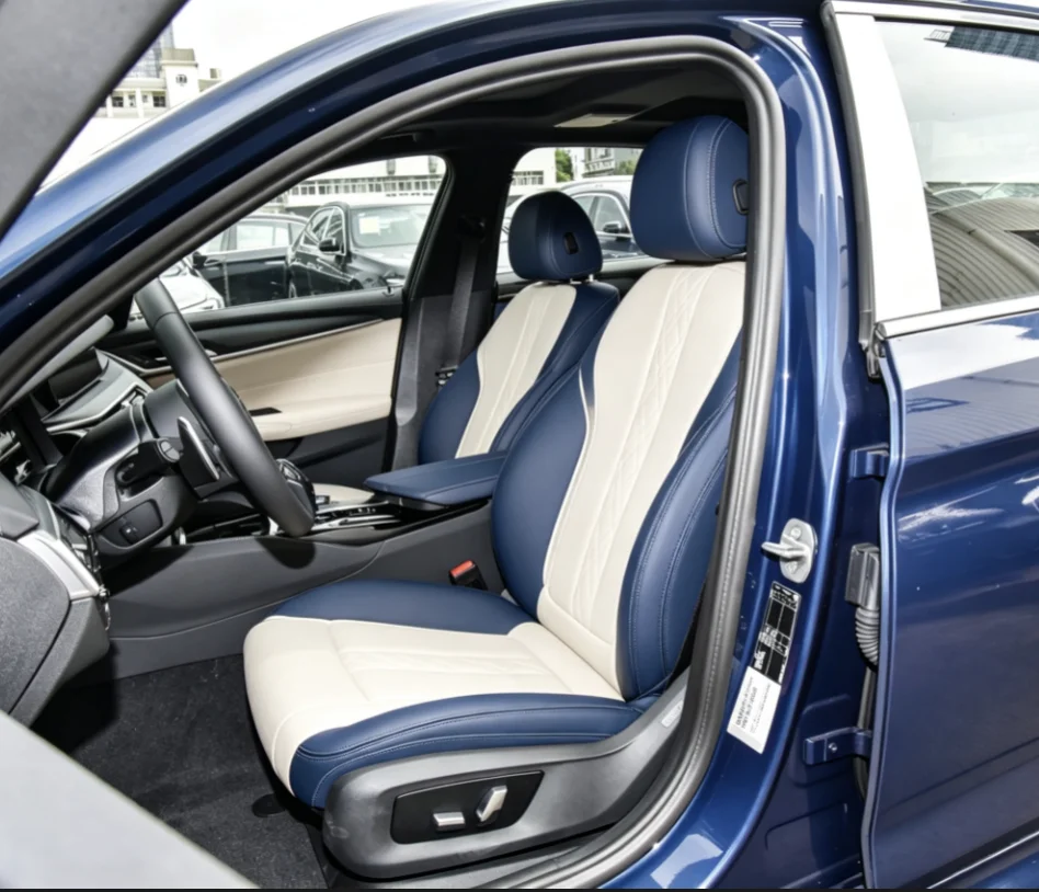 Für BMW G30 2018~2020 Maßgefertigte Autositzbezüge Luxuriöses Nappaleder 100% Passgenau Innenraumzubehör 360 ° Vollständige Abdeckung – Detail 5