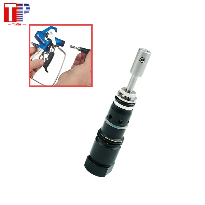 Tpaitlss kit de reparo mal ventilado 17y297 para pintura mal ventilada proconnect cartucho pistola agulha pulverizador empreiteiro pc arma