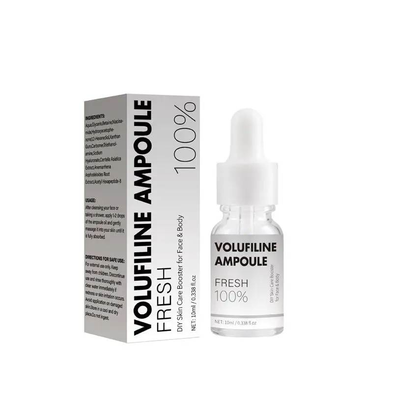 Volufiline 100% Plump Essence Flasche Zarte Haut Tiefenwirksame Feuchtigkeitspflege Erhöht die Hautelastizität Verbessert Trockenheit, Glanzlosigkeit und Rauheit Neu – Detail 25