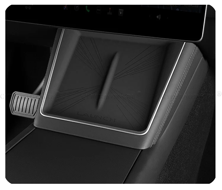 Für Tesla Model Y Juniper 2026 Model YL Zentralsteuerung Navigationsbildschirm-Schutzfolie 16-Zoll Silikon-Schutzrahmen Kantenschutz – Detail 19