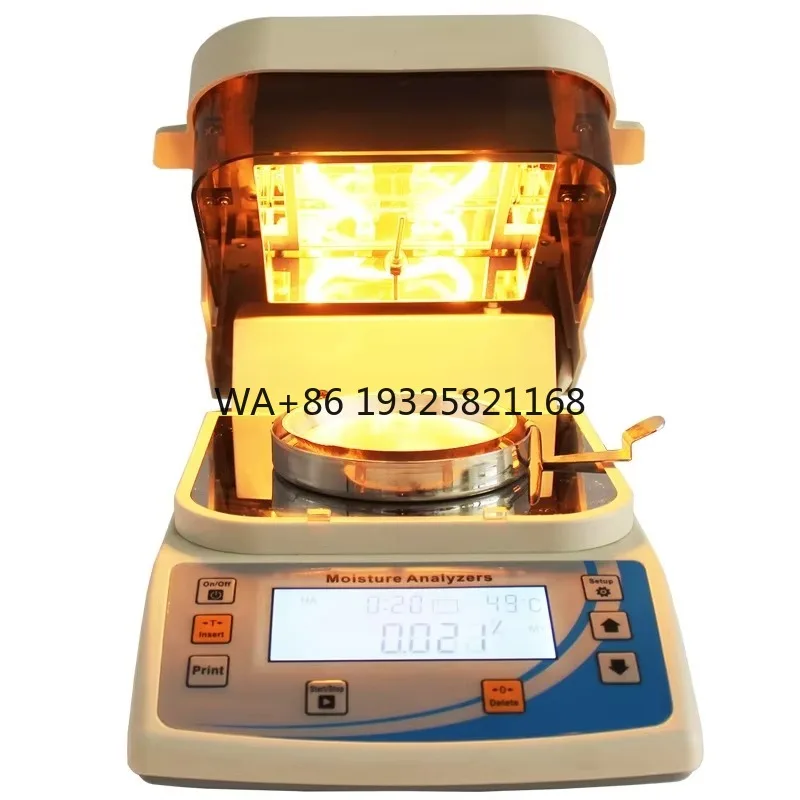 Highly Precise Halogen Lab Digital Moisture Meter
