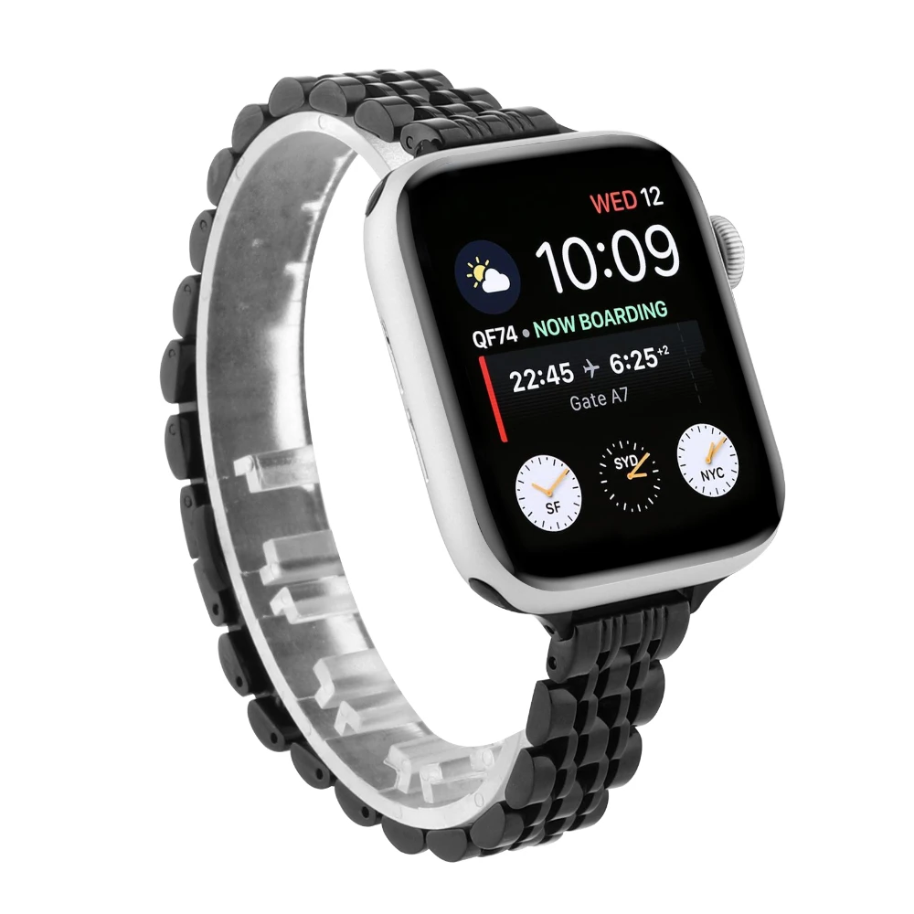 Metal Strap for Apple Watch 45mm 41mm 44mm 40mm 49mm 42 38mm Smart Watch Small Waistband for iWatch Series Ultra 8 7 6 5 4 3 SE