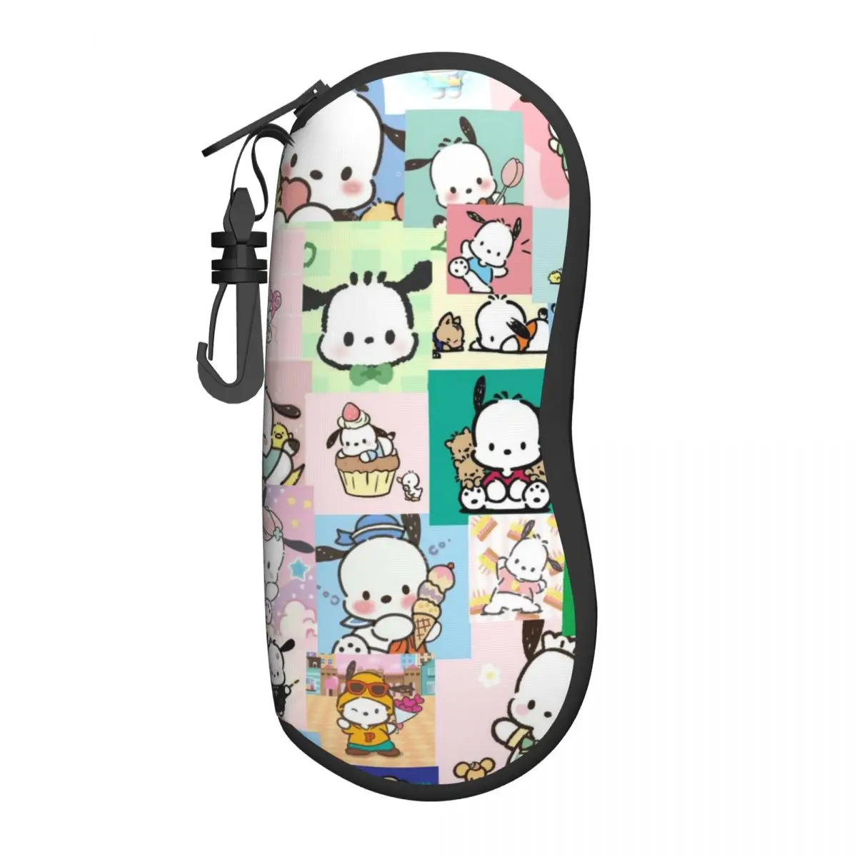 

Pochacco Glasses Case Waterproof Cute Dog Cartoon Glasses Storage Box Charming Eye Contacts Case