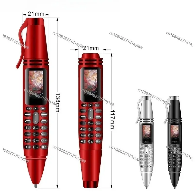 Player Smart Bluetooth Call Dialer Portable Flashlight Recording Camera Pen Wireless Audio Mini Mobile Phone Headset Speaker
