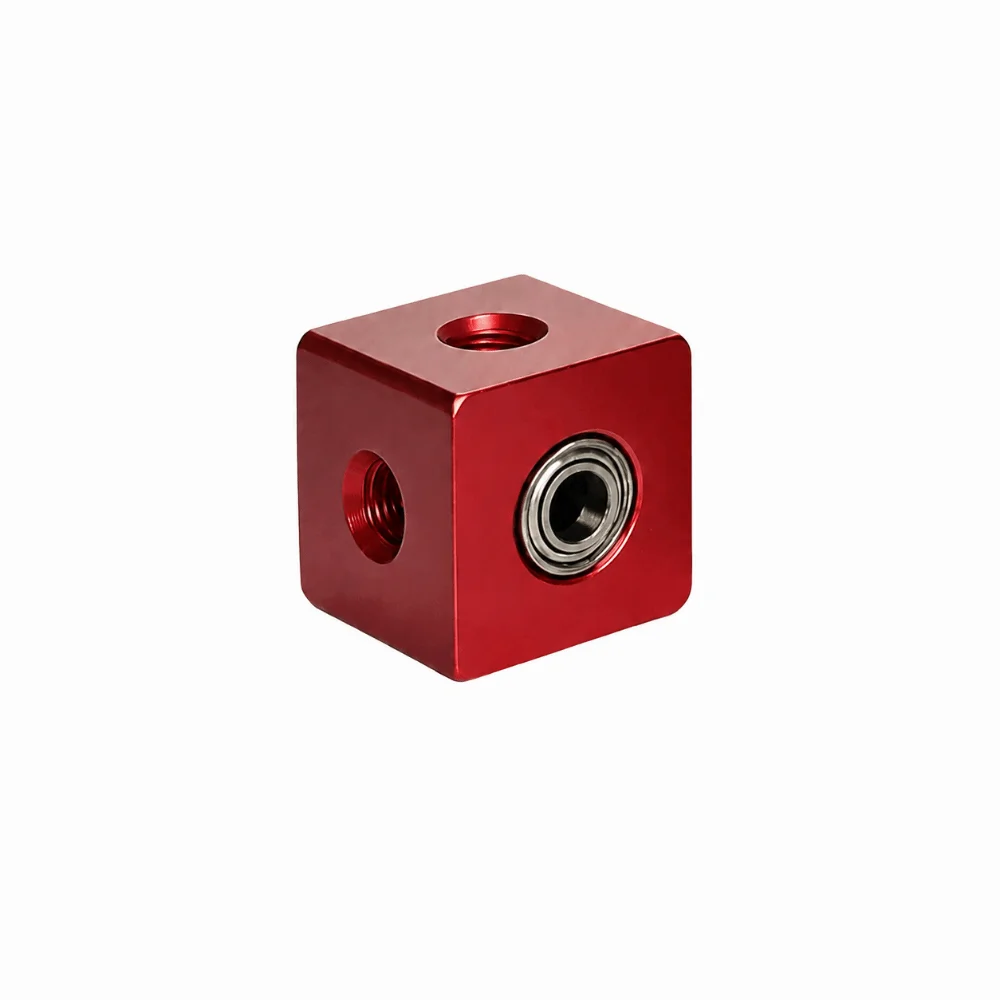 Aluminum Alloy Parrot Perch Nut Anodized Hexagonal Square Nut Bracket Square/Cylinder DIY Cube Connector Parrot Stand Rod