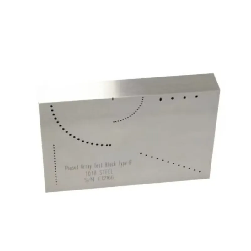 Тип B MM 1018, сталь для испытательного блока для оценки фазированной решетки ASTM E2491, детали и аксессуары для инструментов