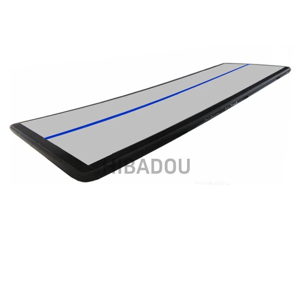 8x1x0.2m 8인치 두께의 에어트랙 체조 매트, 텀블링 에어트랙 바닥 매트 판매 (펌프 포함)