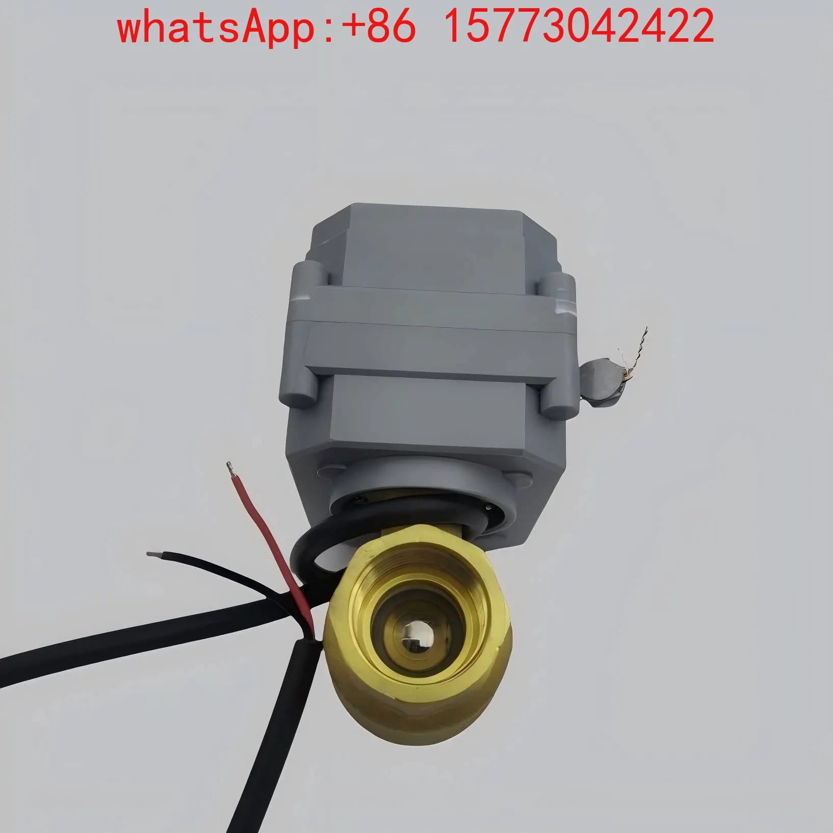 Two lines and one control power failure reset electric valve solar air conditioner water valve gas valve